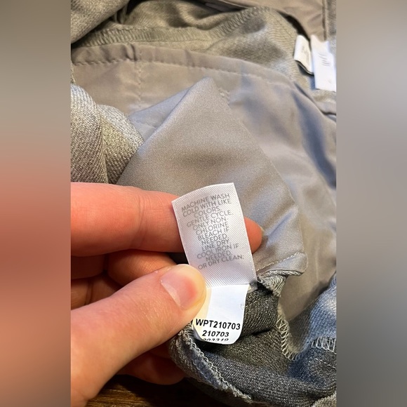 J. JILL Grey Heather Side Stripe Tuxedo Dress Pants 210701 with Pockets 16 Tall - Picture 3 of 12